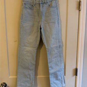 SOLD Light Blue Straight Cut 90s Jeans